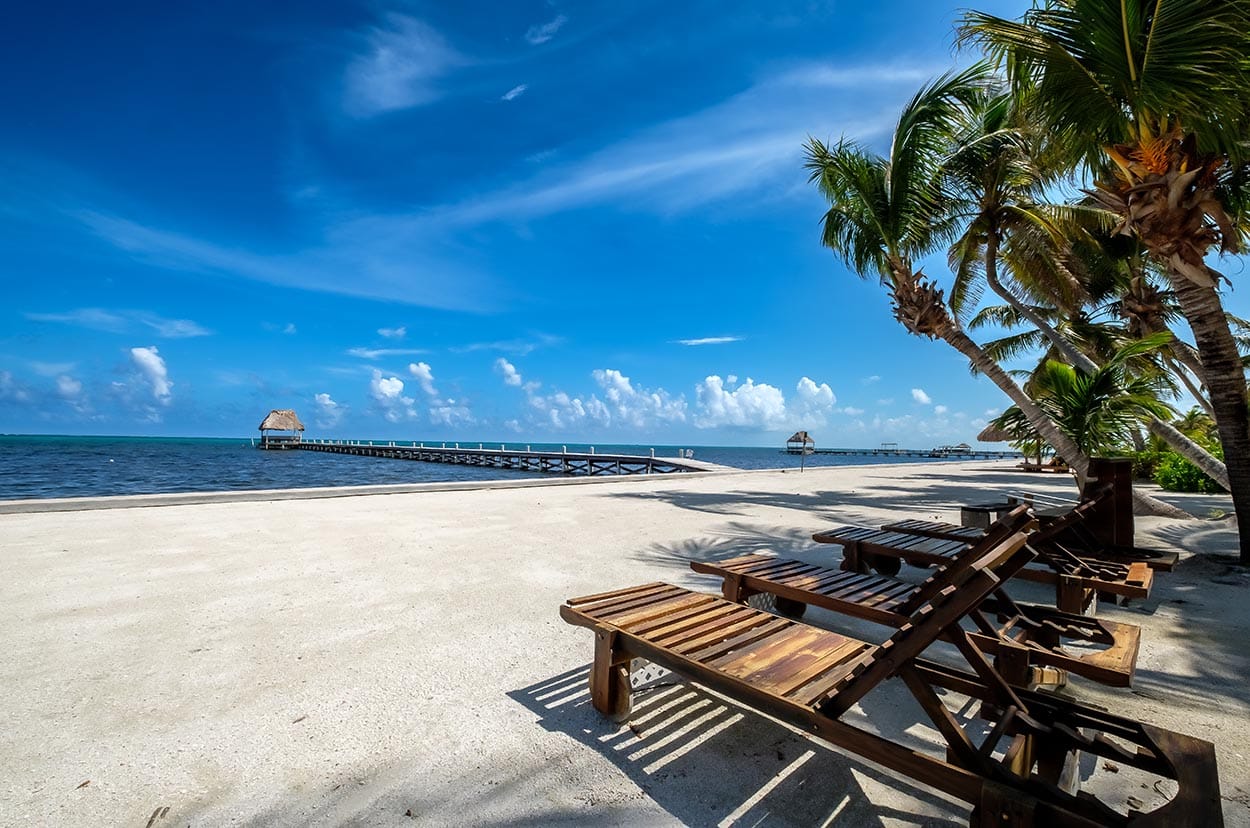 Chairs on Beach