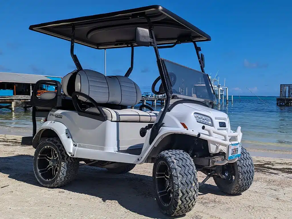 Ambergris Caye Island Transportation by Golf Cart