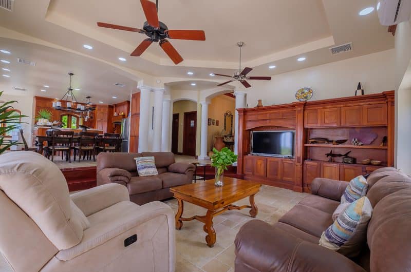 Villa Adagio Beachfront Home Front Foyer