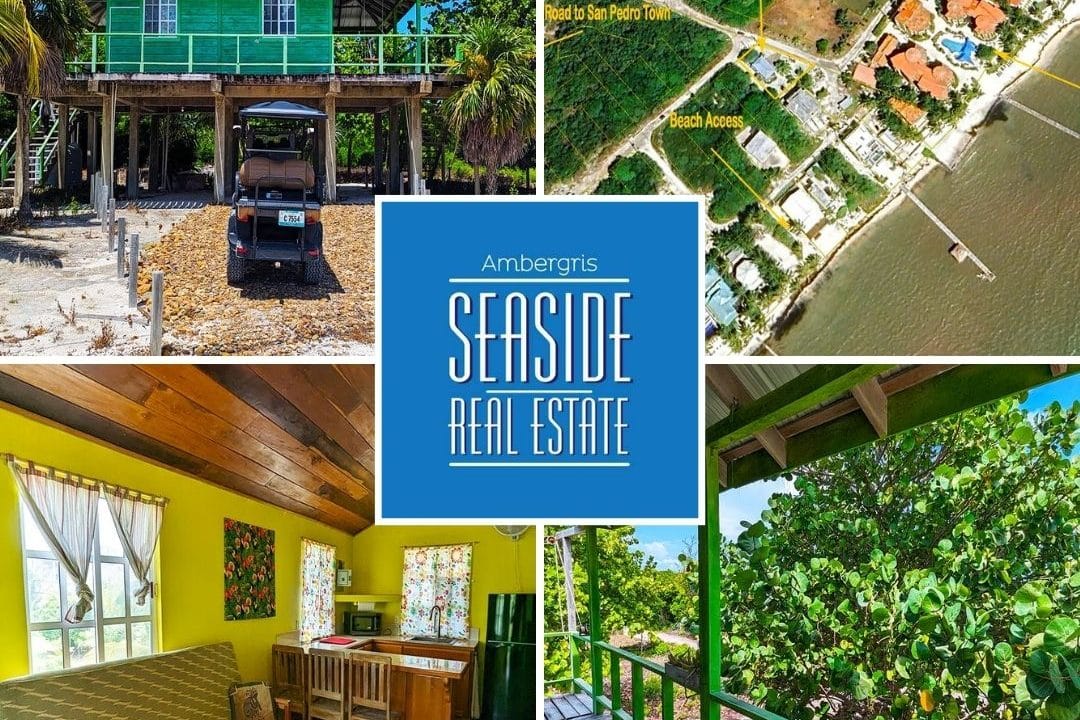 Casita Verde Beachview Home For Sale Amberris Caye