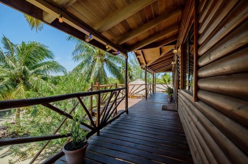 Beachview Home in Ambergris Caye - Casa Pura Vida Balcony