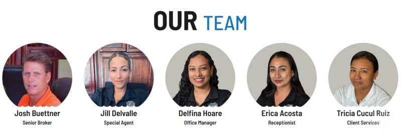 Our Real Estate Team in Belize
