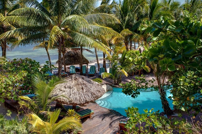 Xanadu Resort For Sale in Belize - View of Beach and Pool