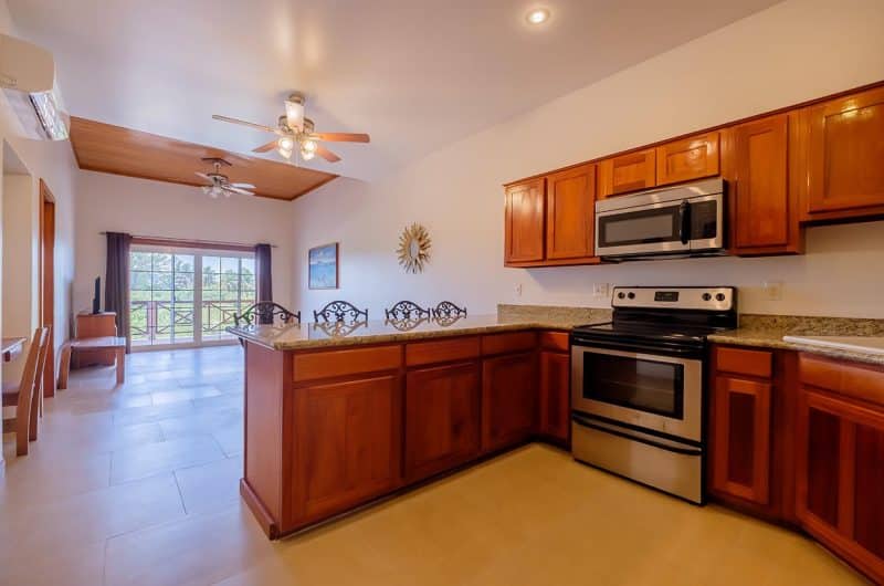 Solitude 2 Bedroom Condominium Belize - View of Kitchen