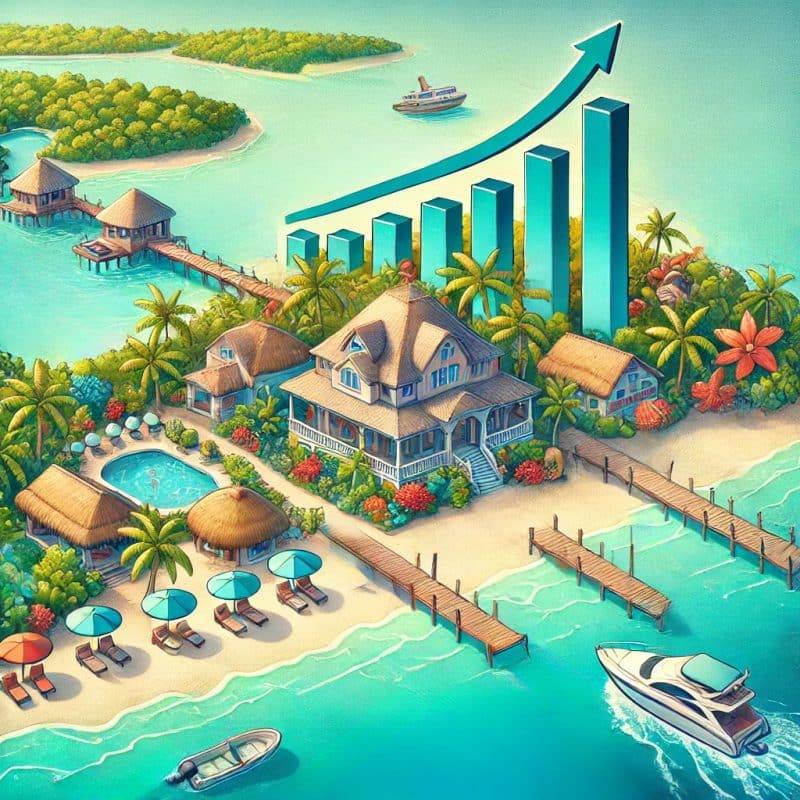Growing Market in Ambergris Caye