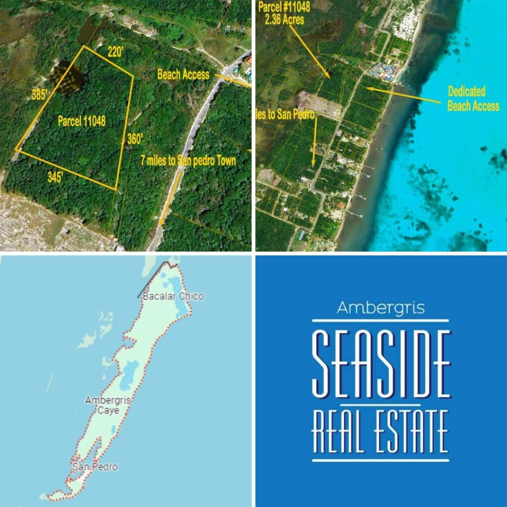Esperanza Acreage Land For Sale Ambergris Caye