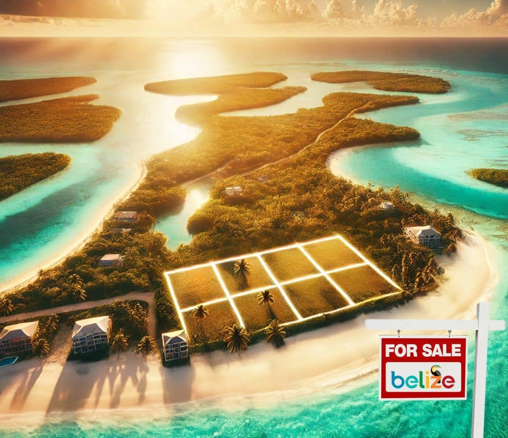 Belize beachfront properties and lots available for sale on Ambergris Caye.