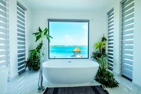 Beachfront Serenity Villa Bathroom At Eden Bay