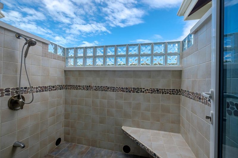 Wataview Beachfront Estate Outdoor Shower