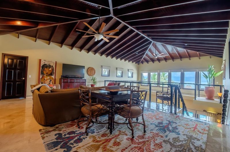 Wataview Beachfront Estate Upstairs Living Area