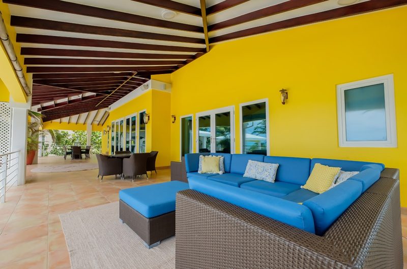 Wataview Beachfront Estate View of Back Porch