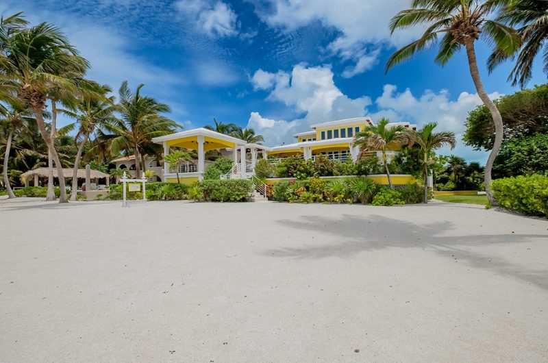 Wataview Beachfront Estate View of Back of House