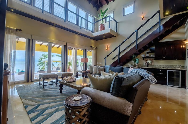 Wataview Beachfront Estate View of Living Area